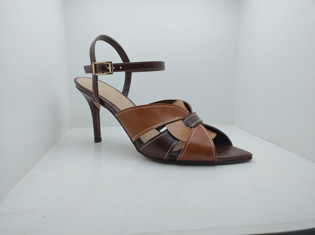 Sandalia salto Bico Fino - Scarlet